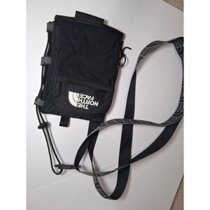 The North Face Black Nylon Small Crossbody Bag Travel Pouch Utility